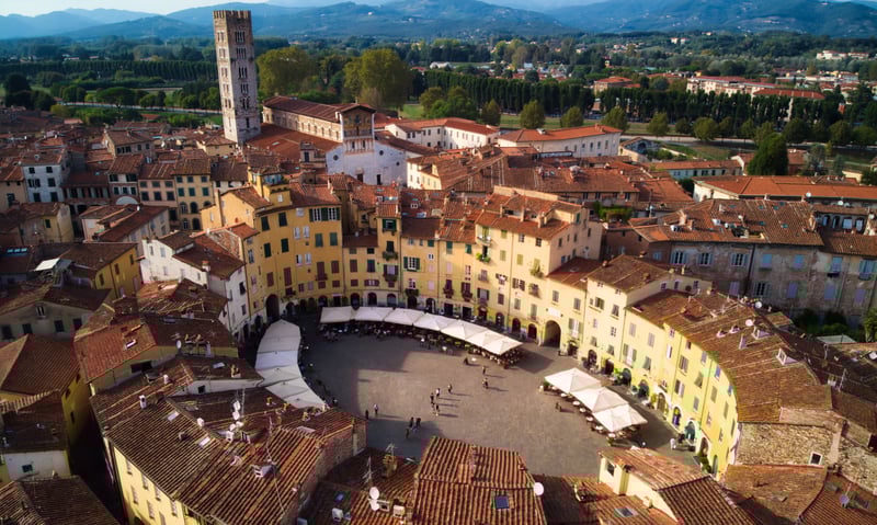 Lucca, Italy is considered to be one of Tuscany's most beautfiul towns.