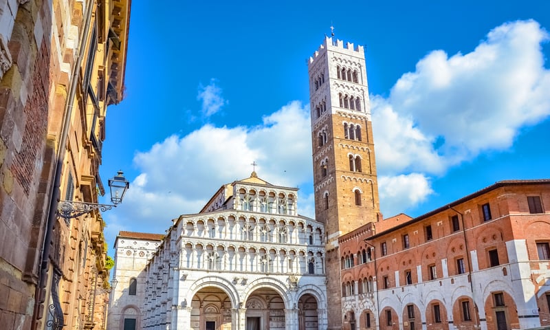 Seek out the Cathedral of Saint Martin in Lucca, Italy.