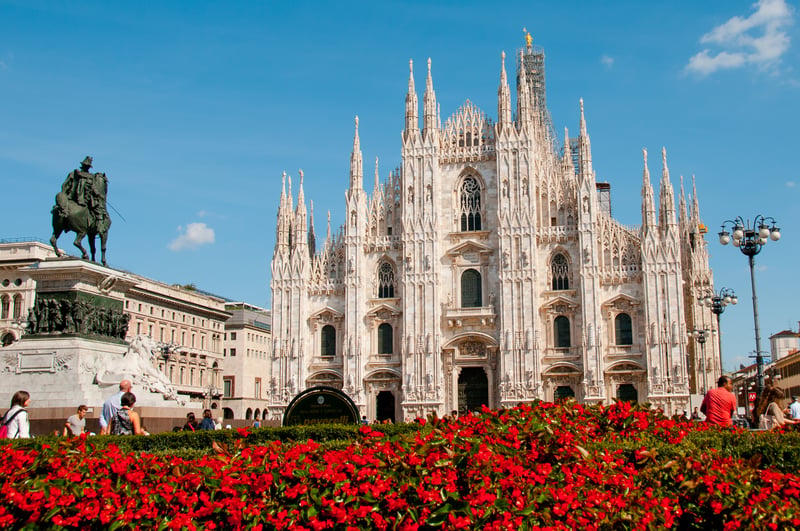 Experience a walking tour through the fashion-forward city of Milan.