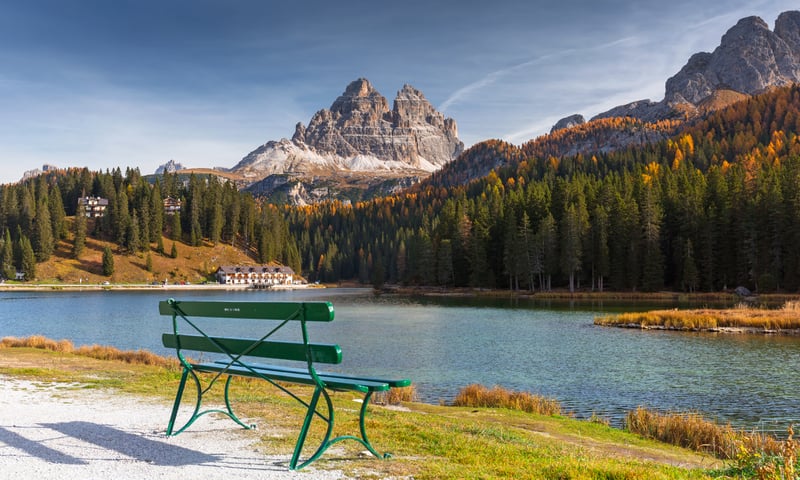 Lake Misurina is one of the most photographed alpine jewels of Italy.