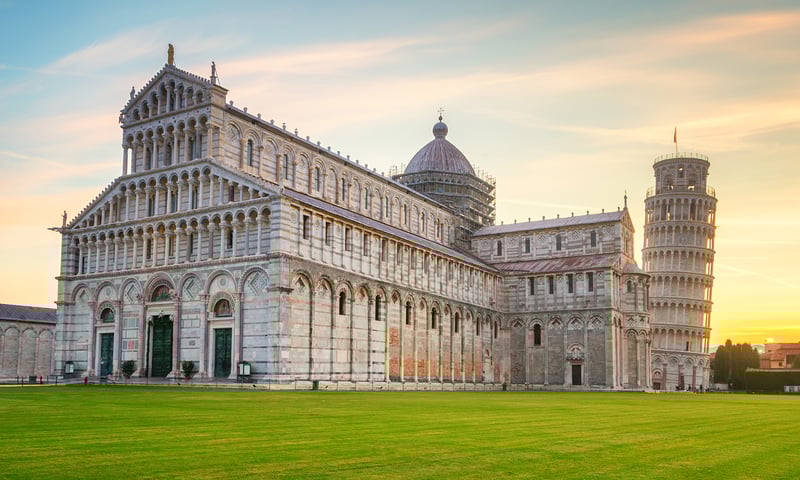 Explore one of the architectural gems of Tuscany, Pisa's Cathedral and Leaning Tower.