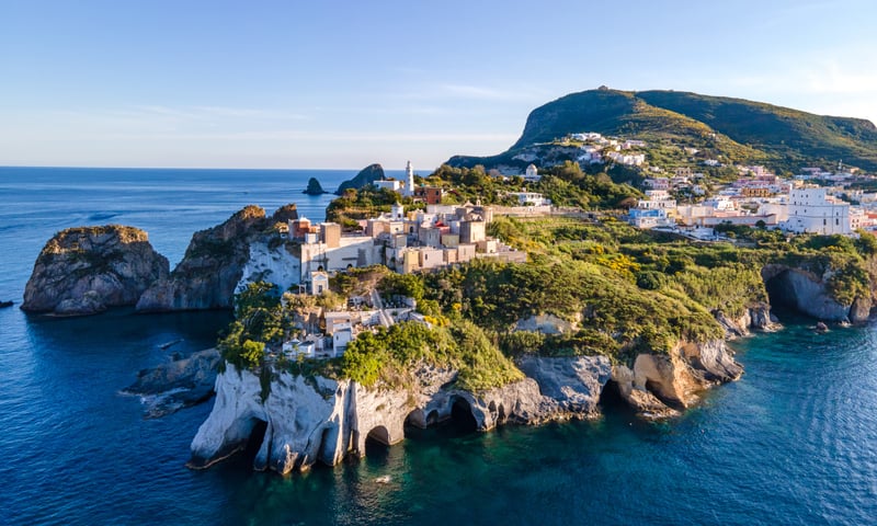 Ponza, Italy, is an ideal location for authentic Italian escape.