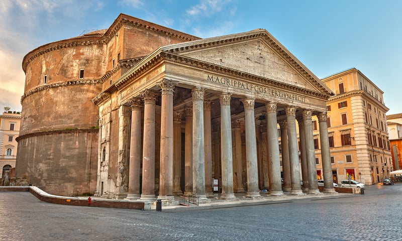 See the Pantheon on a guided tour of Rome, Italy (entrance not included).