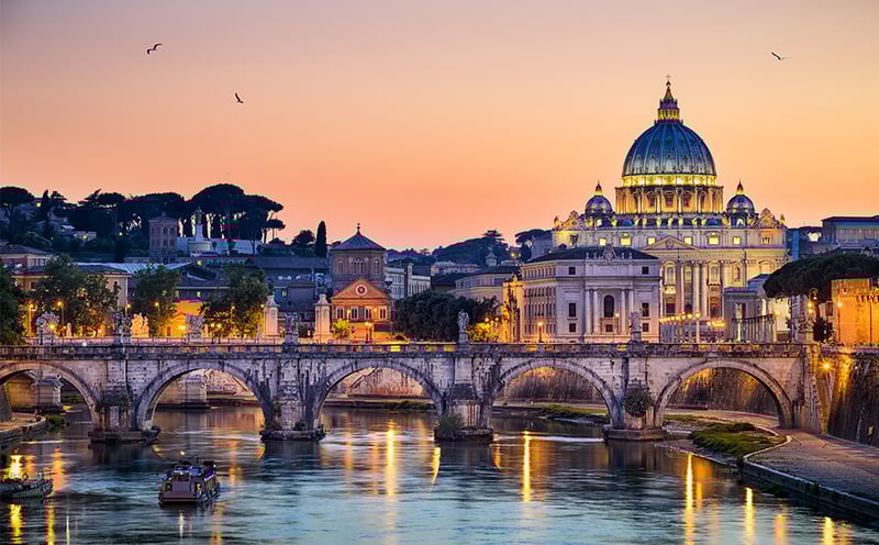 Visit the Vatican with its awe-inspiring Sistine Chapel during your leisure time, charges apply.
