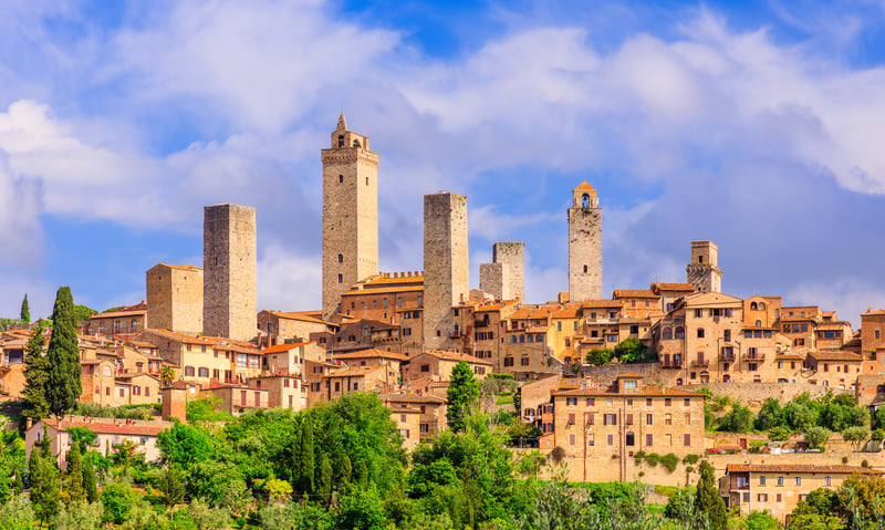 Discover UNESCO-listed San Gimignano's medieval town.