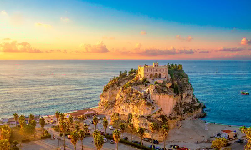 Seek out the Santa Maria dell Isola in Tropea, Italy.