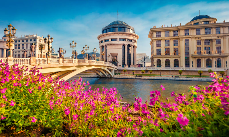 Explore the beauty of Skopje, North Macedonia.