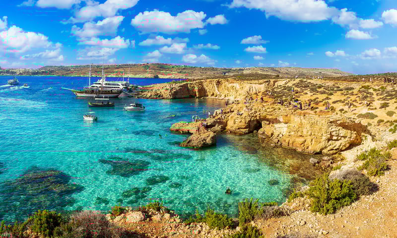 Enjoy a land safari on Malta’s Gozo Island.
