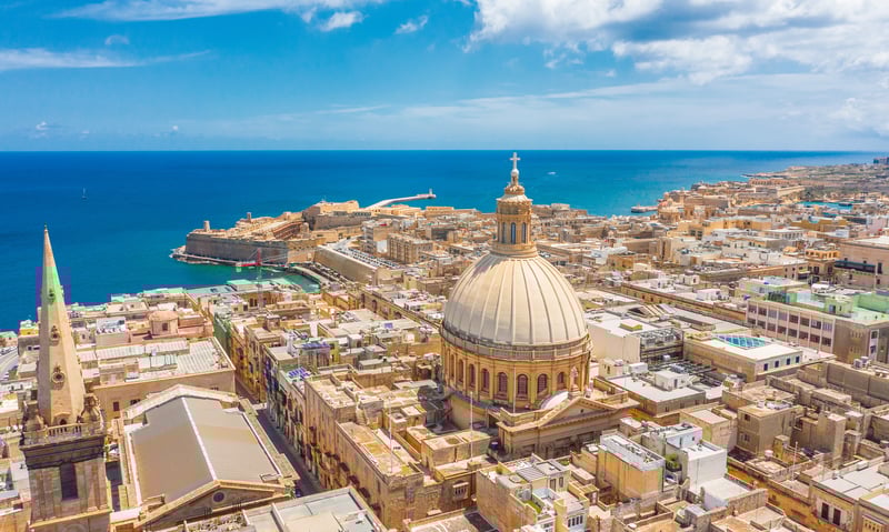 Discover the historic old town of Valletta city, Malta.