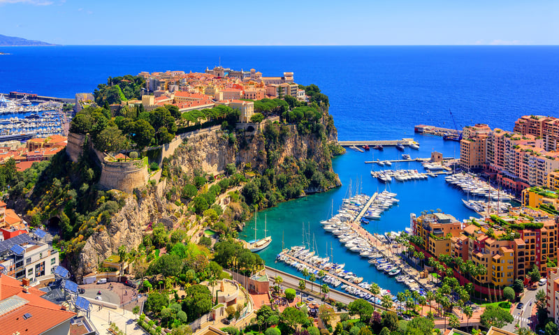 Disembark your first cruise in glamorous Monte Carlo, Monaco.