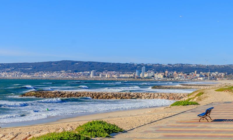 The oldest resort town on Portugal’s Atlantic coast, Figueira da Foz.