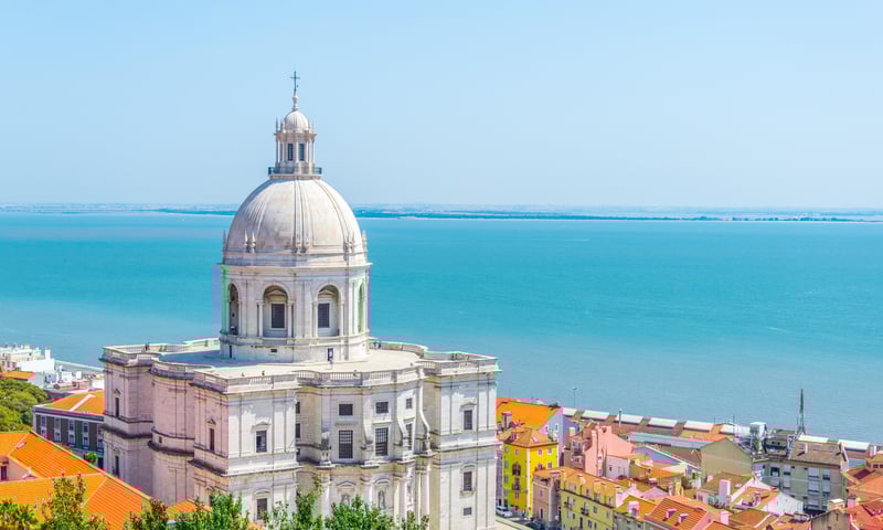 Begin your adventure in Lisbon, Portugal.