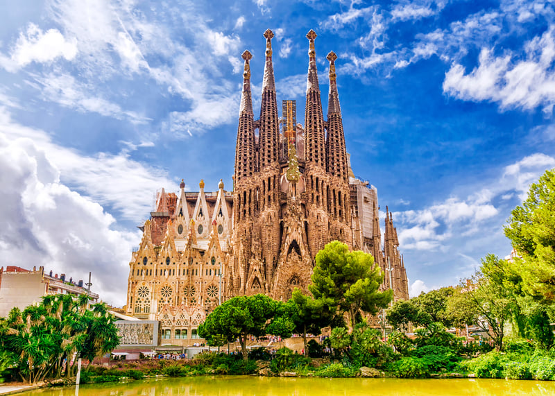 Enjoy time at leisure to explore Barcelona, Spain.