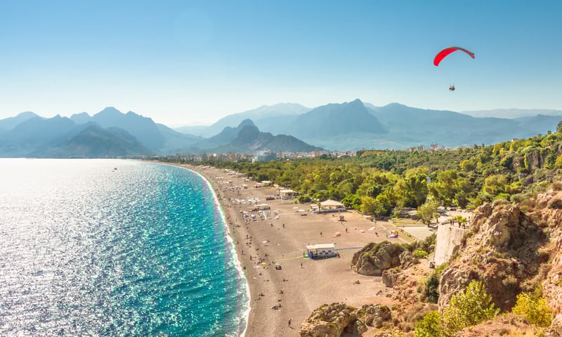 Escape to the resort town of Antalya, Türkiye.