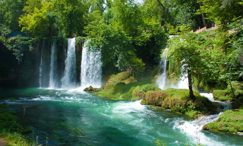 Visit the beautiful Kursunlu Waterfalls, located near Antalya.