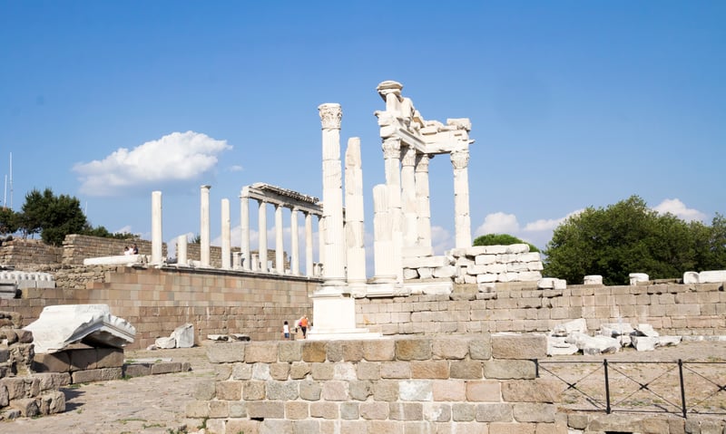 The Acropolis of Pergamon was a major centre of learning in the ancient world.