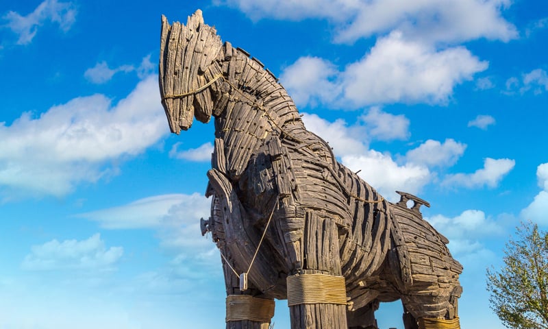 Separate fact from fiction at the archaeological site of Troy, Türkiye.