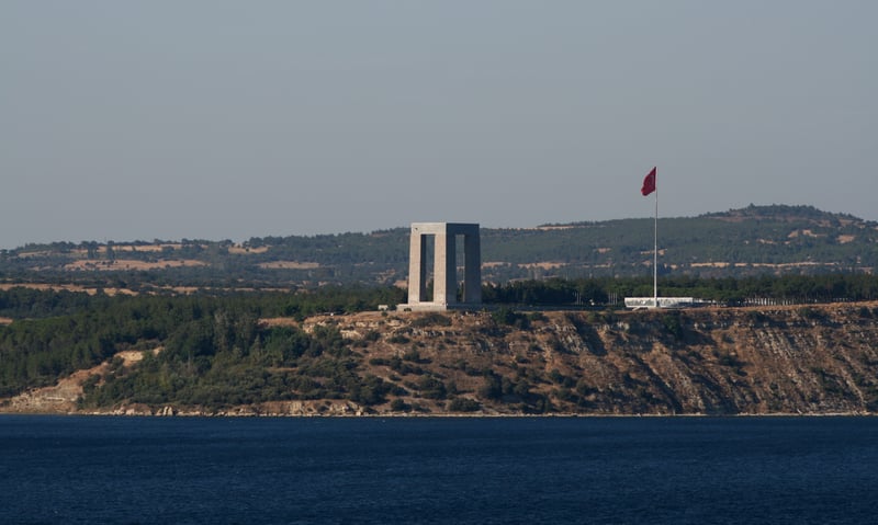 Journey to the Gallipoli Peninsula, a hallowed ground of history and remembrance.
