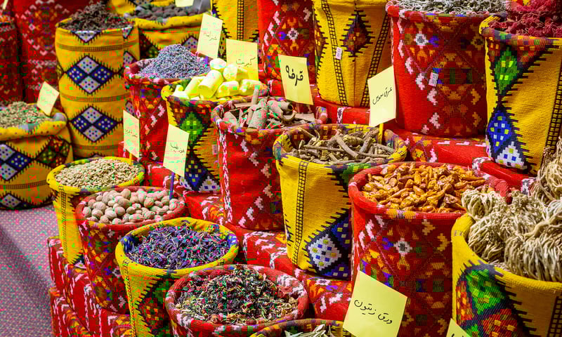 Join a guided tour, including Muscat's Muttrah Souq, scents of frankincense and spices and more.