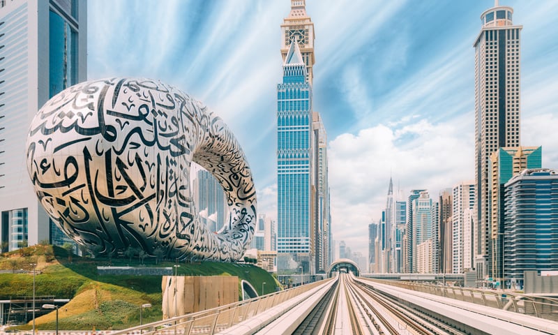Explore the stunning scenery of Dubai (Itinerary 2).