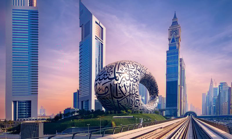 See the Museum of the future in Dubai, UAE (Itinerary 2 & 4).