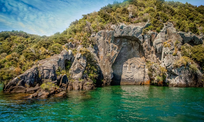 Visit Lake Taupo, Australasia’s largest lake.