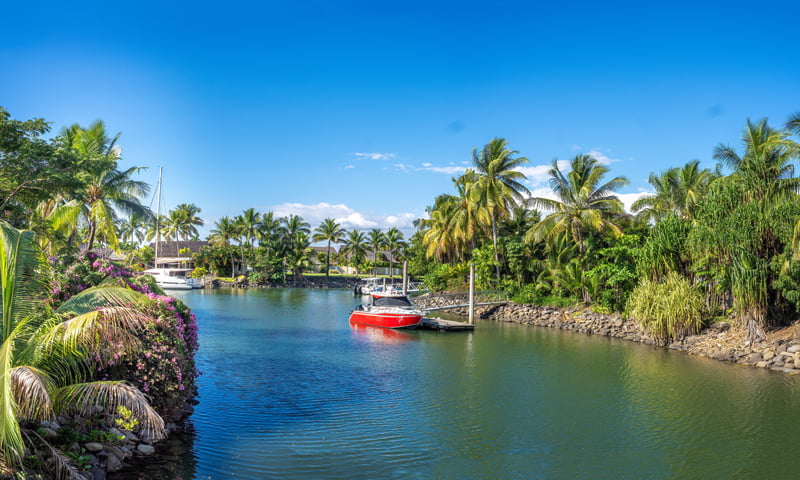 Fiji's Denarau has a spectacular tropical vibe.