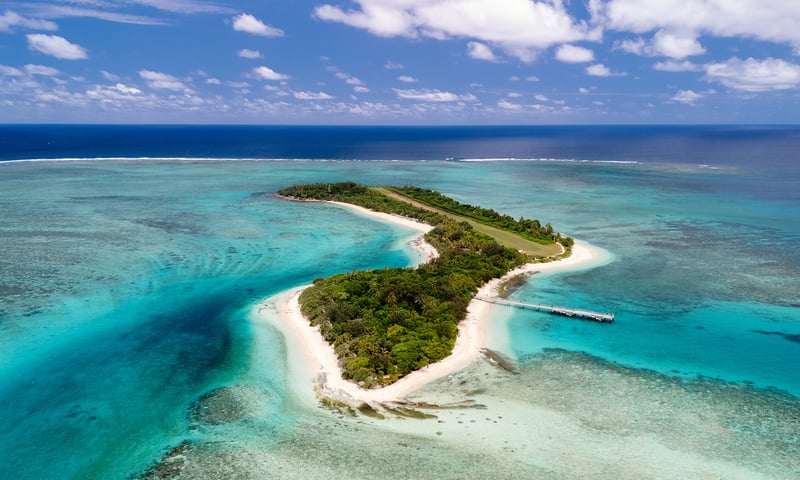 Get that castaway feeling on Vanuatu's Mystery Island.