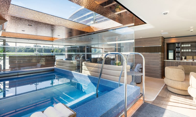 Take a dip in Amadeus Amara's refreshing indoor pool (August 2027 departure).