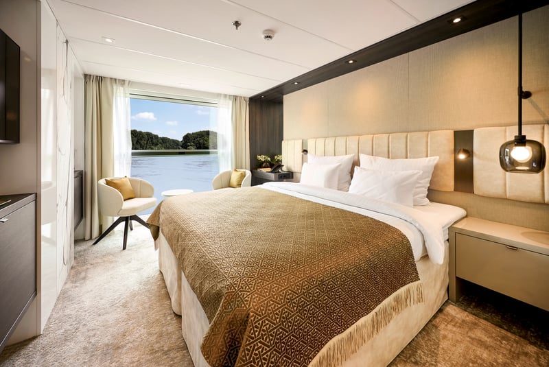 Upgrade to a Premium Strauss Deck Cabin aboard Amadeus Nova (Dec 2026).