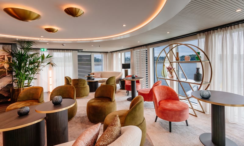 Unwind after a busy day of exploration at the Amadeus Club onboard Amadeus Nova (Dec 2026).