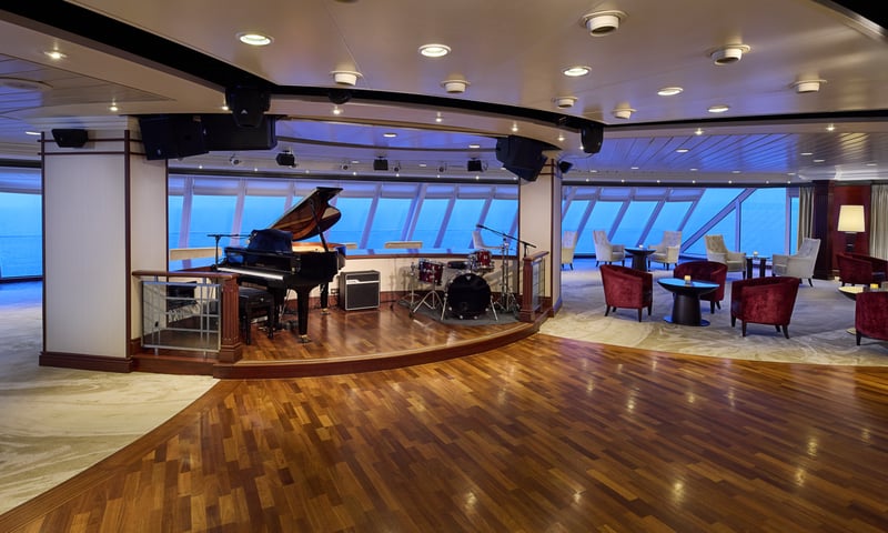 Relax in the Living Room aboard Azamara Pursuit.