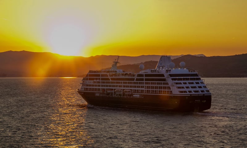 Witness Antarctic sunsets aboard Azamara Quest.