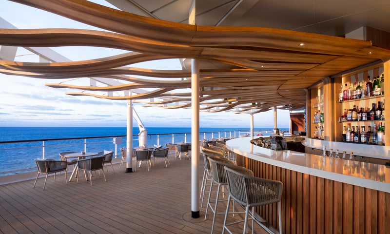 Sunset Bar onboard Celebrity Millennium.