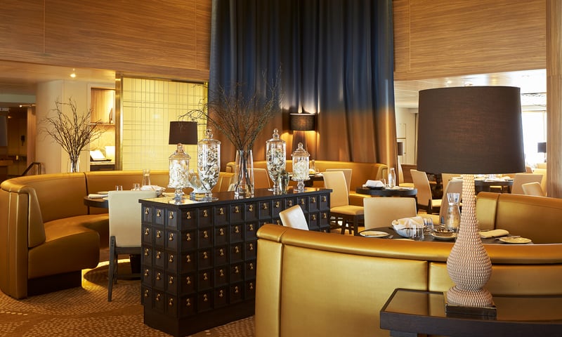 Enjoy great dining at Thalassa Restaurant onboard Celestyal Journey.