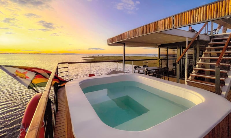 Pool aboard RV Zimbabwean Dream (select departure dates).