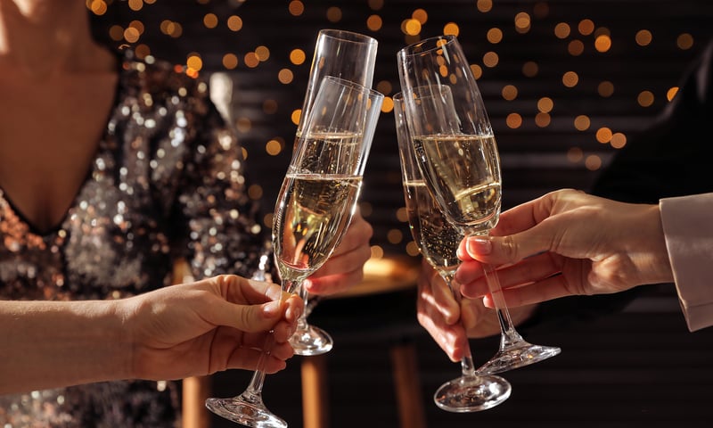 Welcome the New Year onboard with a champagne toast under the stars.
