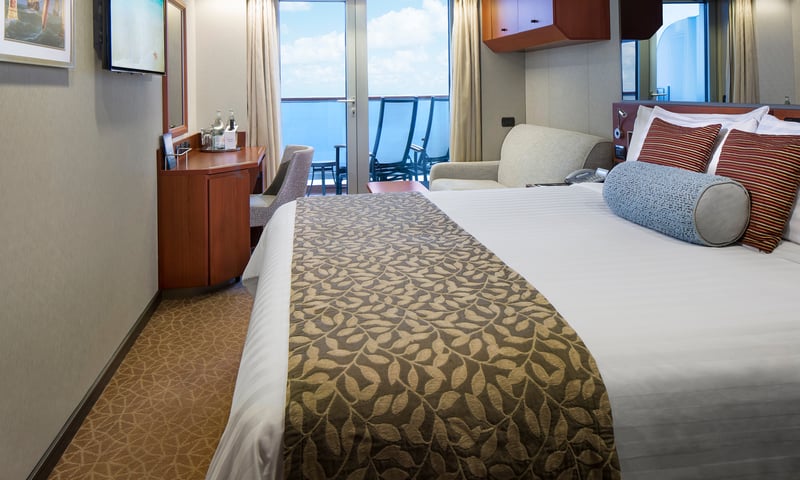 Upgrade to a Verandah cabin onboard Holland America's Westerdam or Nieuw Amsterdam.