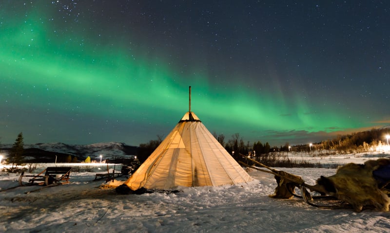 Connect with a local Sami family to learn about their nomadic way of life, Finland.