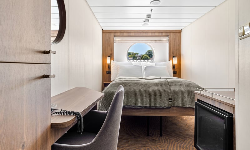 Upgrade to an Arctic Superior Cabin aboard MS Trollfjord.