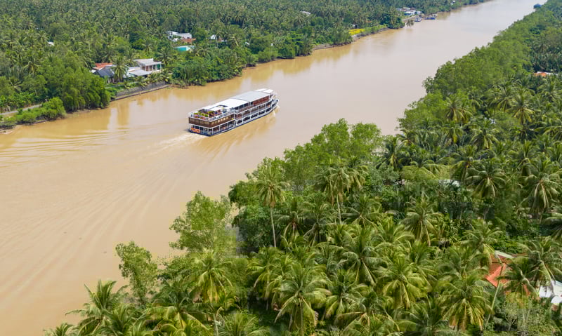 Mekong river cruise.