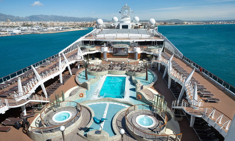 Enjoy the fun at the Aquapark aboard MSC Fantasia.