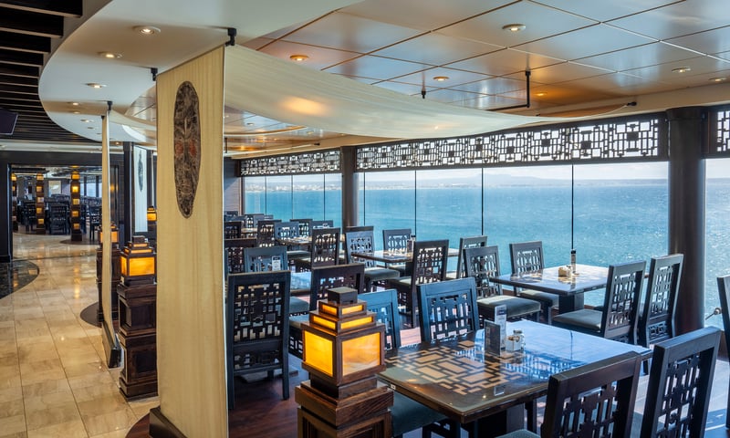 Enjoy the many choices at L'Africana Buffet onboard MSC Fantasia.