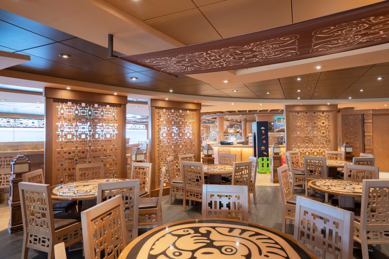 Enjoy a good informal meal from the Inca Buffet onboard MSC Preziosa.