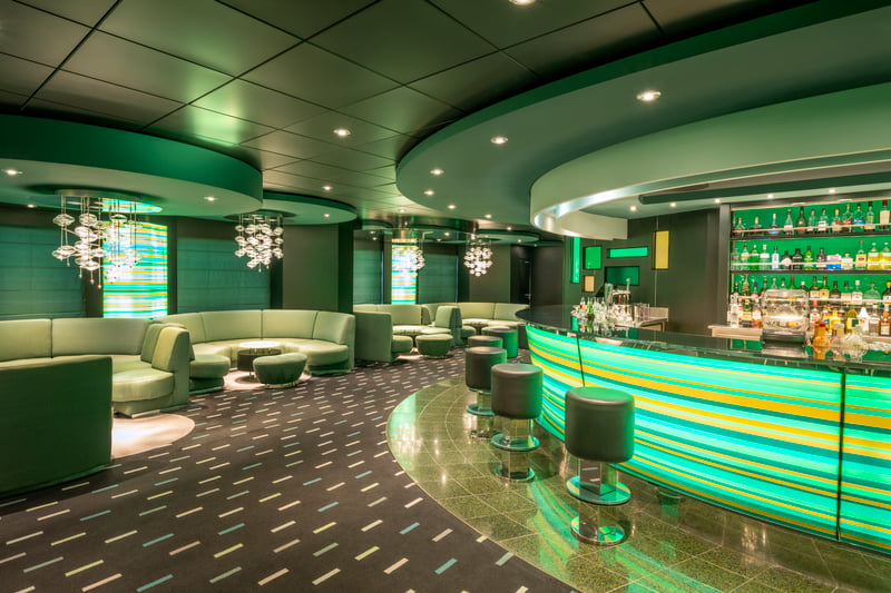 Relax in the Green Sax Bar onboard MSC Preziosa.