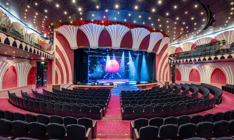 Spent time at Covent garden Theatre onboard the MSC Orchestra (Itinerary 2, 2027 dates).