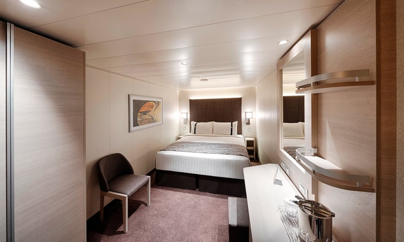 Inside Cabin onboard MSC World Asia. (Itinerary 1 & 2)