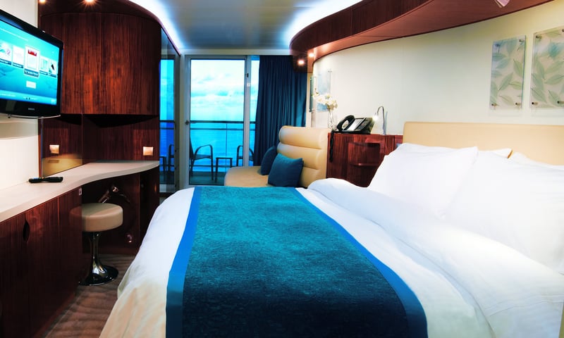 Upgrade to a Balcony cabin aboard Norwegian Epic, Itinerary 2 only, charges apply.