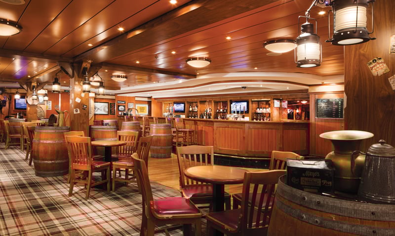 Gold Rush Saloon is one of the bars onboard NCL's Pride of America.