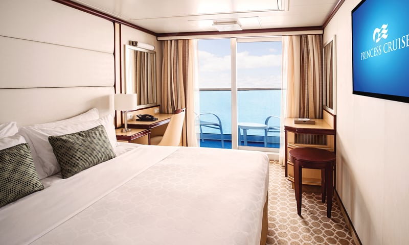 Upgrade to the comfort of a Balcony Cabin.